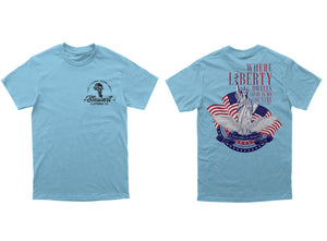 Where Liberty Dwells t-shirt