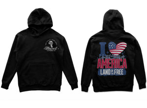 I Love America Hoodie